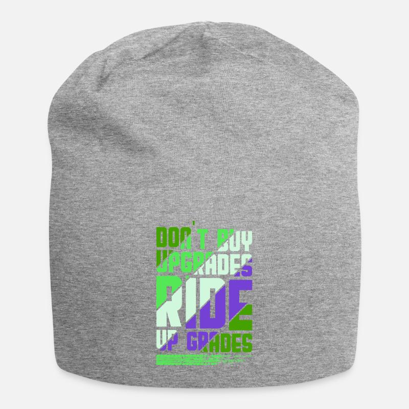 Unbenanntes Projekt 49 - Jersey-Beanie - Grau meliert