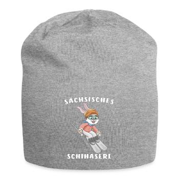 SCHIHASE SÄCHSISCHES SCHIHASERL - Jersey-Beanie - Grau meliert - Vorne
