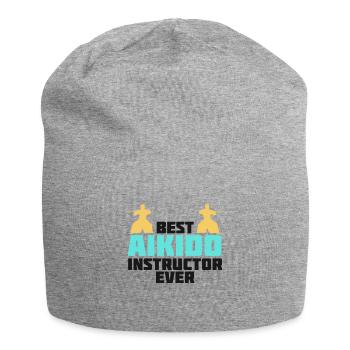 Aikido-lehrer Japan Taekwondo Karate Martial - Jersey-Beanie - Grau meliert - Vorne