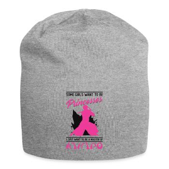 Aikido Girls Japan Taekwondo Karate Martial Arts - Jersey Beanie - heather grey - Front