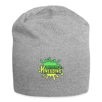 Schleim quetschen und kneten Schleim Splat Logo - Jersey-Beanie - Grau meliert - Vorne