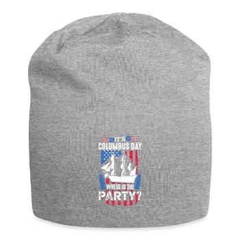 C’est Columbus Day 1942 Américain - Bonnet en jersey - gris chiné - Devant