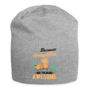 Parce que les tatous sont des tatou géniaux - Bonnet en jersey - gris chiné - Devant