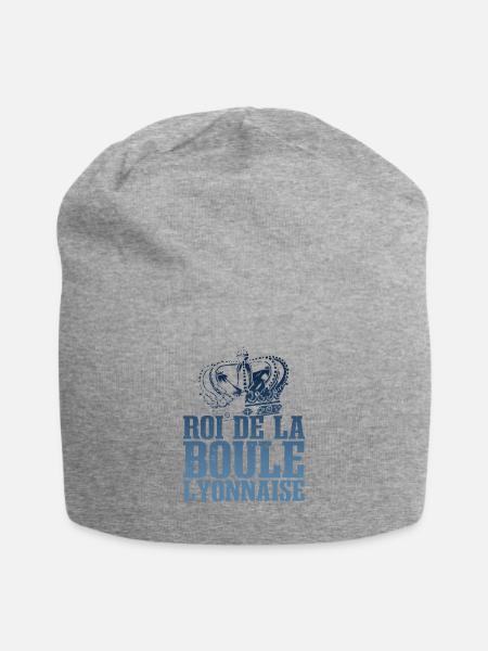 Roi De La Boule Lyonnaise - Bonnet en jersey - gris chiné