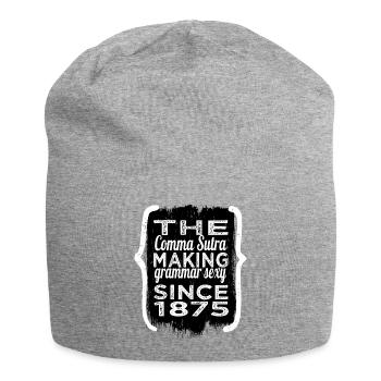 citation drôle amusant livre littéraire amoureux anniversaire - Bonnet en jersey - gris chiné - Devant