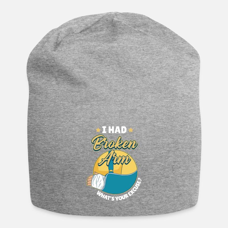 Ich Hatte Eine Gebrochene - Jersey-Beanie - Grau meliert
