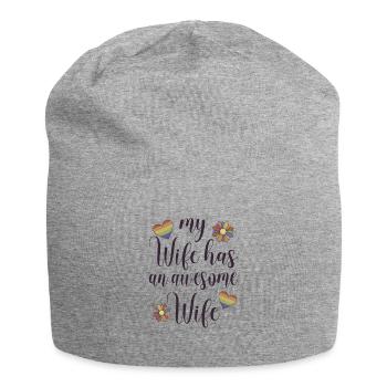 Lgbt Lesbiennes Rainbow Flag Bisexuel Queer - Bonnet en jersey - gris chiné - Devant