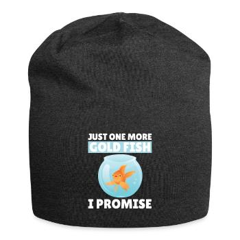 Mehr Goldfisch Verspreche Ich Karpfen Japan - Jersey-Beanie - Anthrazit - Vorne