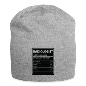 Radiology Rad Tech Technologist Radiologist X-ray - Jersey Beanie - heather grey - Front