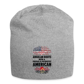 Né en Angola Angola États-Unis - Bonnet en jersey - gris chiné - Devant