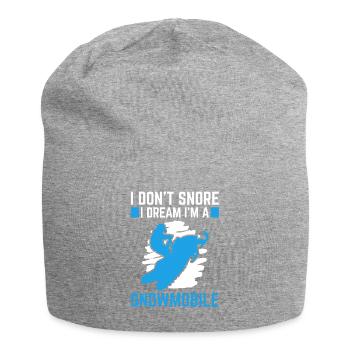 Rêve, je suis un - Bonnet en jersey - gris chiné - Devant