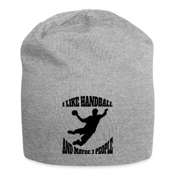 Handball Equipe Handball Handball Handball Joueurs de handball - Bonnet en jersey - gris chiné - Devant