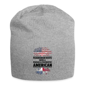 Geboren in Panama Panamaer Amerikaner USA - Jersey-Beanie - Grau meliert - Vorne