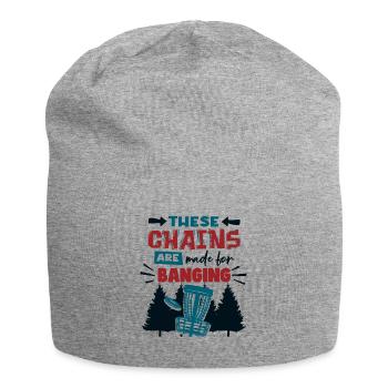 Disc Golf Herren Humor Frisbee - Jersey-Beanie - Grau meliert - Vorne