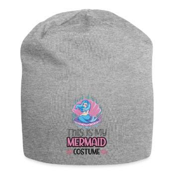 Ceci est mon costume de sirène - Bonnet en jersey - gris chiné - Devant