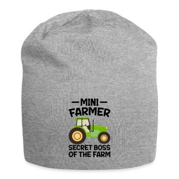 Farmer Secret Boss of Farm CEO Table - Bonnet en jersey - gris chiné - Devant