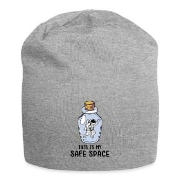Weltraum Astronaut Starry Mystische Astronomie - Jersey-Beanie - Grau meliert - Vorne