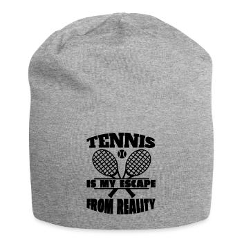 Tennis Club Tennis Lovers Tennis Players Tennis - Jersey Beanie - heather grey - Front