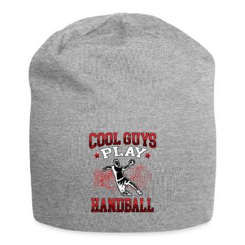 King joue Handball Handball Player Handball Player - Bonnet en jersey - gris chiné - Devant