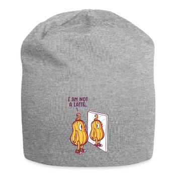 Pumpkin Latte Lover Café Pumpkin Spice Latte - Bonnet en jersey - gris chiné - Devant