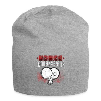 Tischtennis Nachwuchs Tischtennisspieler - Jersey-Beanie - Grau meliert - Vorne