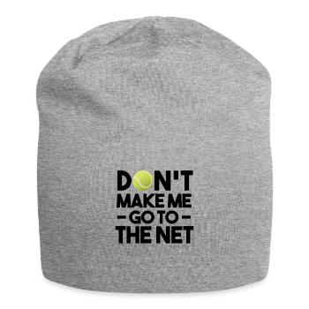 Joueur de tennis Entraînement sportif - Bonnet en jersey - gris chiné - Devant