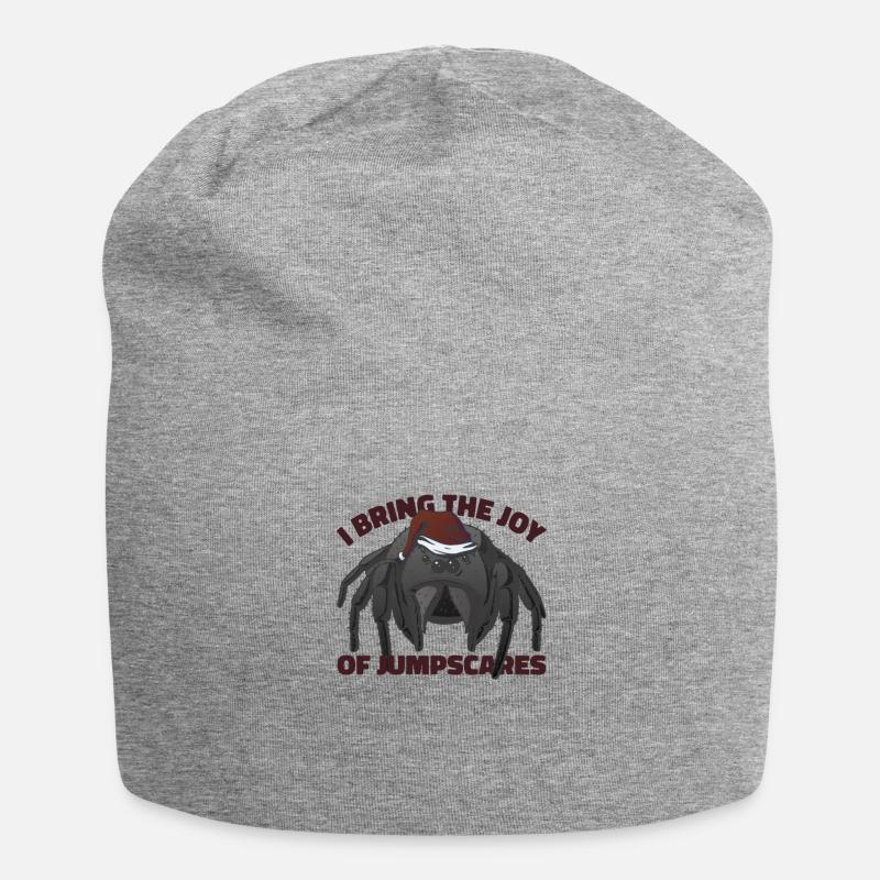 Tarantula Pet Arachnid - Jersey Beanie - heather grey