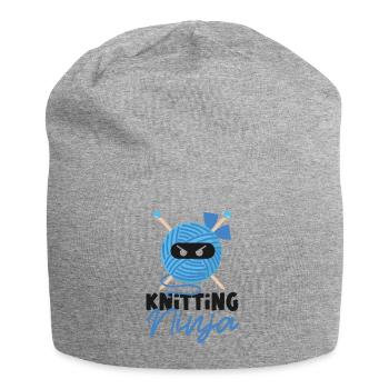 Tricot Tricot Ninja Tricot - Bonnet en jersey - gris chiné - Devant