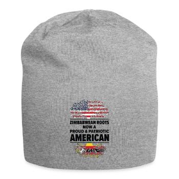 Né au Zimbabwe Zimbabwe États-Unis - Bonnet en jersey - gris chiné - Devant