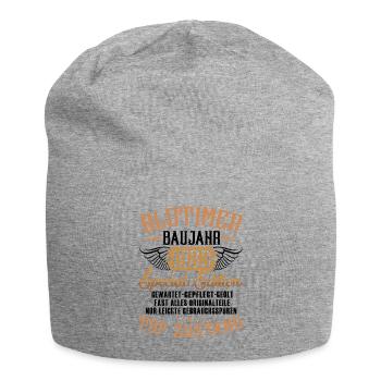 Oldtimer Baujahr 1923 - Jersey-Beanie - Grau meliert - Vorne