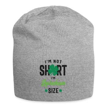 I'm Not Short I'm Leprechaun Size St Patricks Day - Jersey Beanie - heather grey - Front