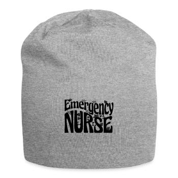 Hospital Emergency Nurse - Jersey Beanie - heather grey - Front