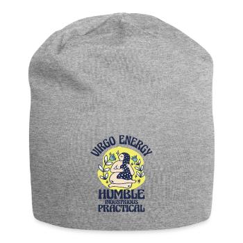 Virgo Energy Astrology Retro Astrology Fan Zodiac - Jersey Beanie - heather grey - Front