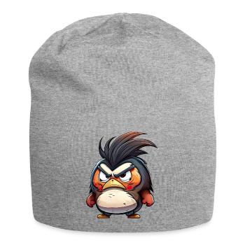 I m not happy! - Jersey Beanie - heather grey - Front
