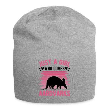 Aardvark Girl Aardvark - Jersey Beanie - heather grey - Front
