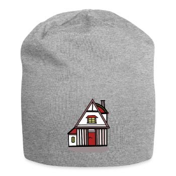 House cottage living builder build property - Jersey Beanie - heather grey - Front
