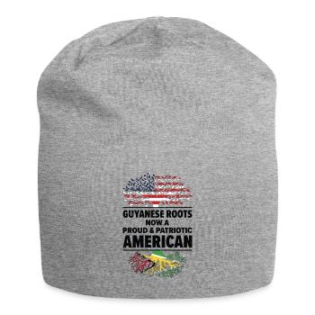 Geboren in Guyana Guyana Amerikanisch USA - Jersey-Beanie - Grau meliert - Vorne