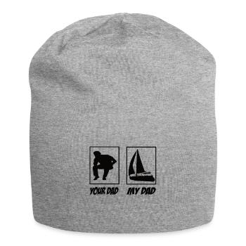 Segeln - Jersey-Beanie - Grau meliert - Vorne