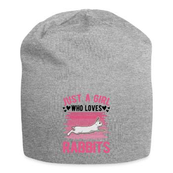 Lapin Lapin Lapin Lapin Lapin - Bonnet en jersey - gris chiné - Devant