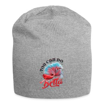 Détention de poisson betta - Bonnet en jersey - gris chiné - Devant