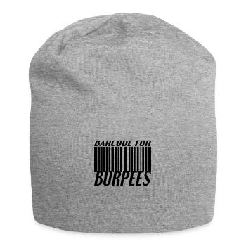 Burpee Barcode - Jersey-Beanie - Grau meliert - Vorne