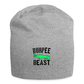 Burpee Beast - Jersey-Beanie - Grau meliert - Vorne