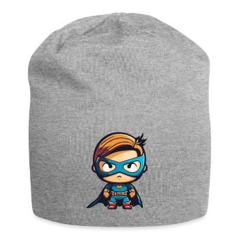 1er Kitatag Superhero Boy pour Little Heroes - Bonnet en jersey - gris chiné - Devant