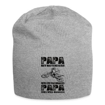 Motocross - Jersey-Beanie - Grau meliert - Vorne