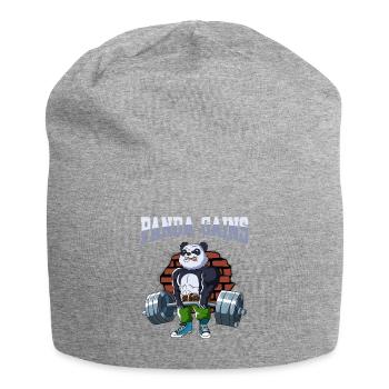 Fitness Training Pompes Panda Deadlift Fitness - Bonnet en jersey - gris chiné - Devant