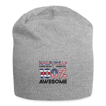 Moitié Costa Rica Costa Rica États-Unis - Bonnet en jersey - gris chiné - Devant