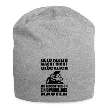 Downhill - Jersey-Beanie - Grau meliert - Vorne
