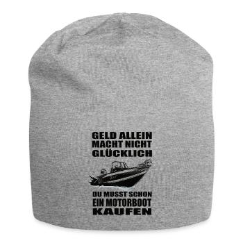 Motorboot - Jersey-Beanie - Grau meliert - Vorne