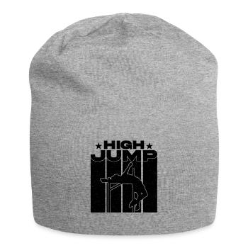 High Jump Retro Loves Running Shot Put High Jumper - Jersey Beanie - heather grey - Front