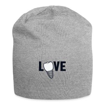 Love Dental Laboratory Dental Laboratory Dental Technician - Jersey Beanie - heather grey - Front